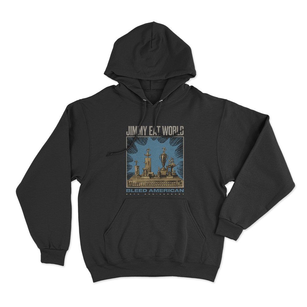 Bleed American 25th Anniversary Unisex Hoodie Black Bleed American 25th Anniversary Unisex Hoodie Black