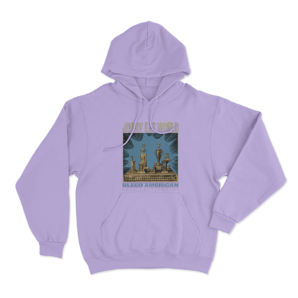 Bleed American 25th Anniversary Unisex Hoodie Purple Bleed American 25th Anniversary Unisex Hoodie Purple
