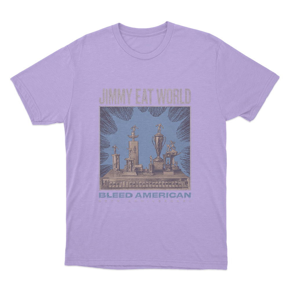 Bleed American 25th Anniversary Unisex T Shirt Purple Bleed American 25th Anniversary Unisex T Shirt Purple