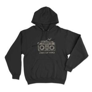 Boombox Unisex Hoodie Black