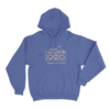 Boombox Unisex Hoodie Blue
