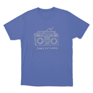 Boombox Unisex T Shirt Blue