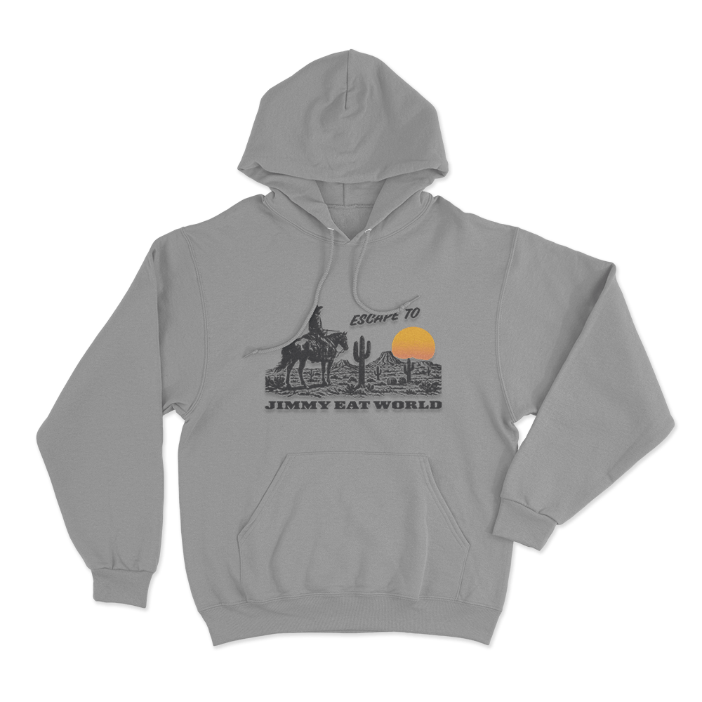 Escape To... Unisex Hoodie Grey Escape To. Unisex Hoodie Grey