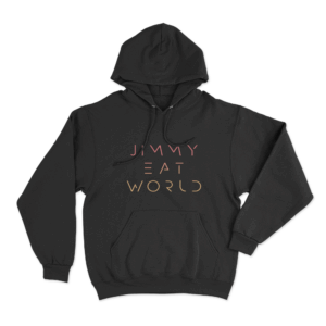 Futuristic Logo Unisex Hoodie Black
