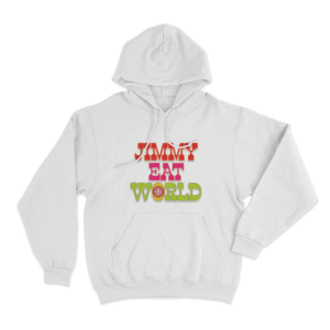 Jimmy Eat World Unisex Hoodie White