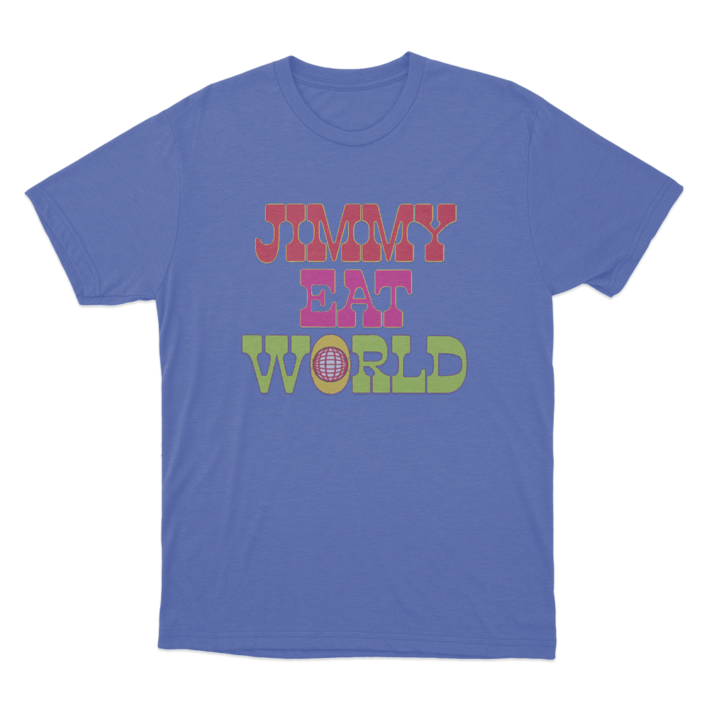 Jimmy Eat World Unisex T Shirt Blue Jimmy Eat World Unisex T Shirt Blue