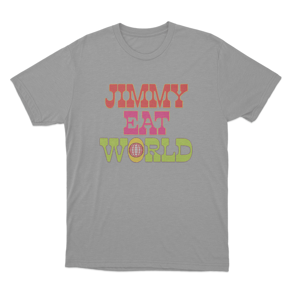Jimmy Eat World Unisex T Shirt Grey Jimmy Eat World Unisex T Shirt Grey