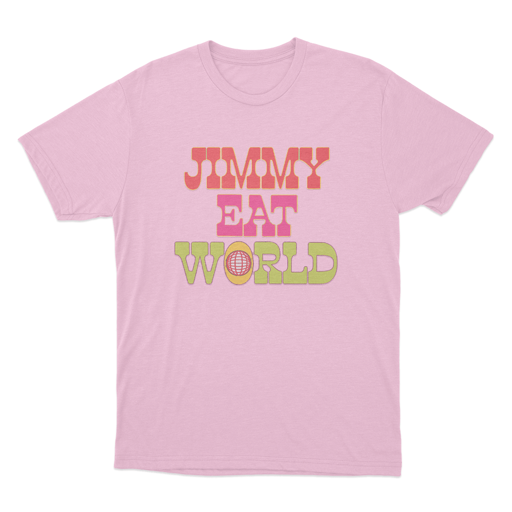 Jimmy Eat World Unisex T Shirt Pink Jimmy Eat World Unisex T Shirt Pink