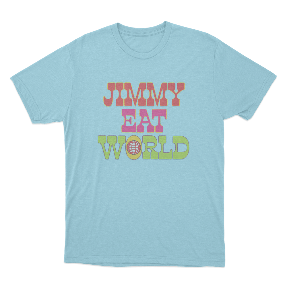 Jimmy Eat World Unisex T Shirt Sky Blue Jimmy Eat World Unisex T Shirt Sky Blue
