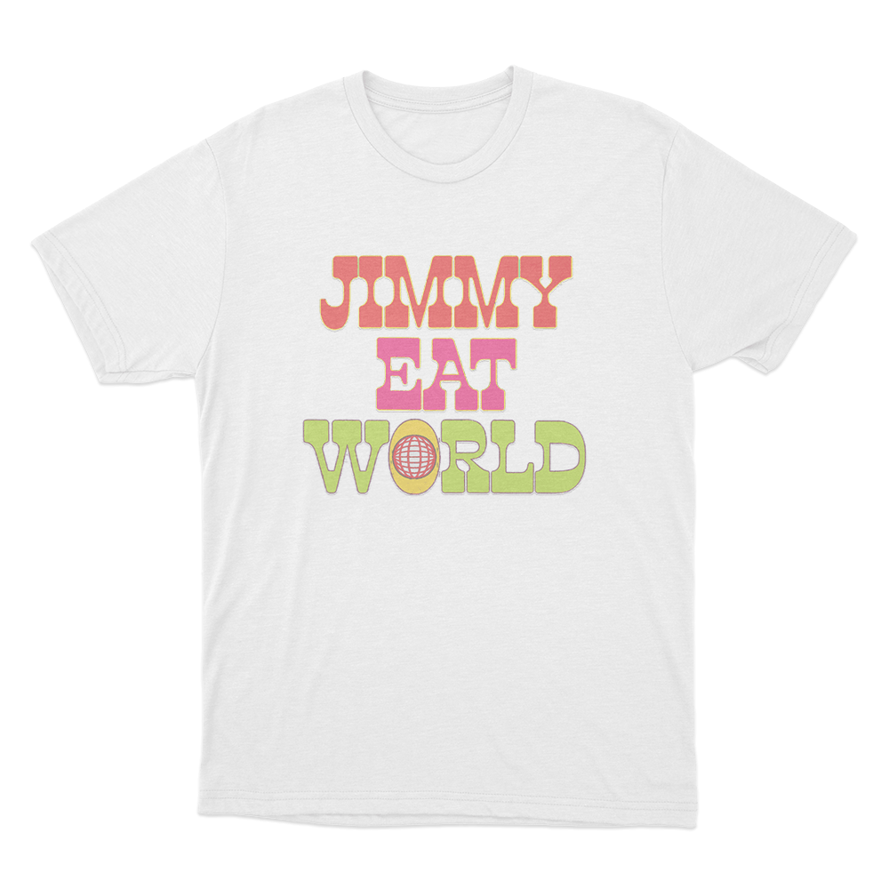 Jimmy Eat World Unisex T Shirt White Jimmy Eat World Unisex T Shirt White