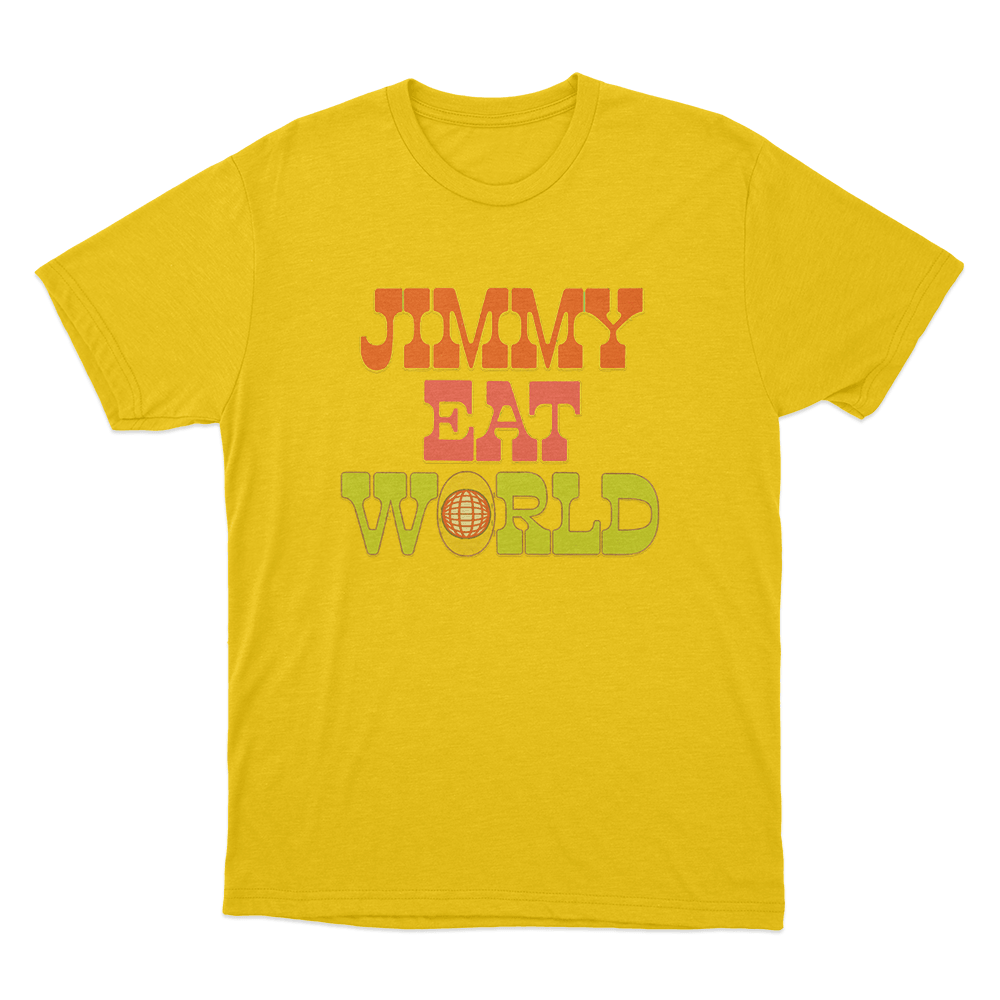 Jimmy Eat World Unisex T Shirt Yellow Jimmy Eat World Unisex T Shirt Yellow