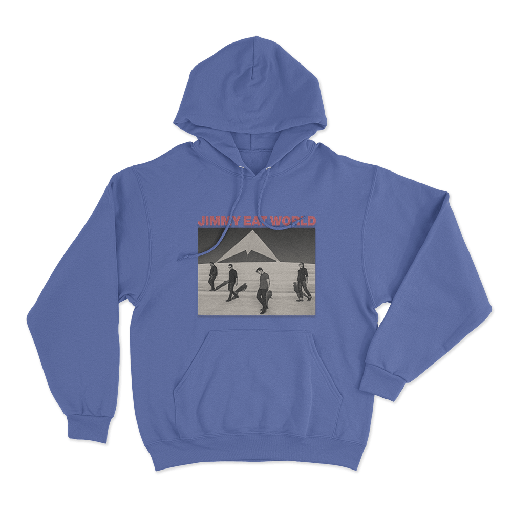 Pyramid Photo Unisex Hoodie Blue Pyramid Photo Unisex Hoodie Blue 1