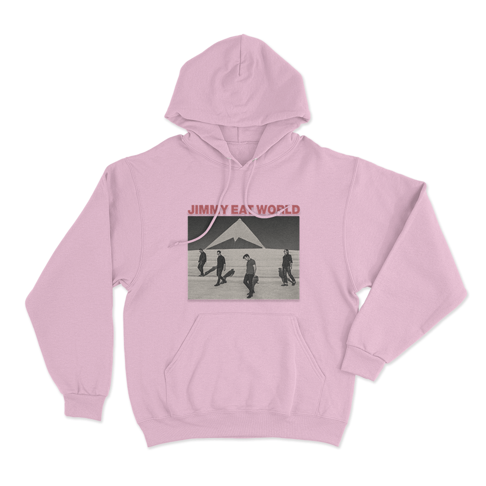 Pyramid Photo Unisex Hoodie Pink Pyramid Photo Unisex Hoodie Pink 1
